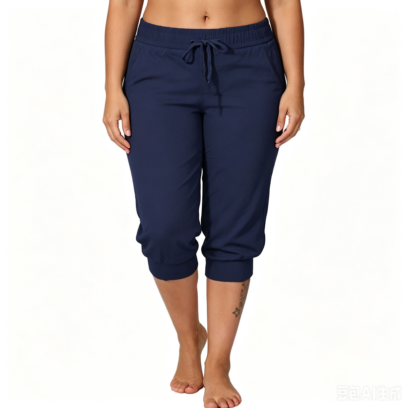 【LAST DAY SALE】Solid Color Minimalist Capri Pants