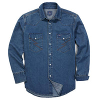 Washed Dark Indigo